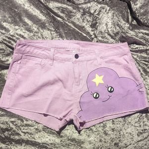 NEW W/O Tags We Love Fine Adventure Time LSP Cutoff Shorts
